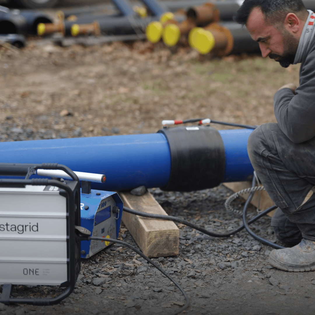 PE-Heizwendelschweißen welding